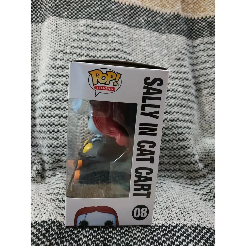 Funko Pop Trains Disney's NBC Sally in Cat Cart (08) Vinyl Figure new - Picture 2 of 6